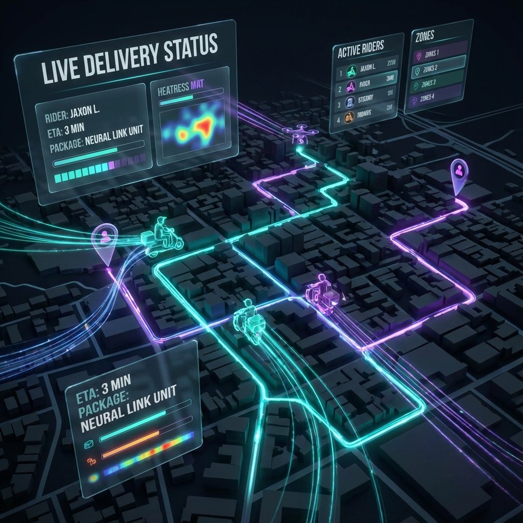 Delivery Zone Map